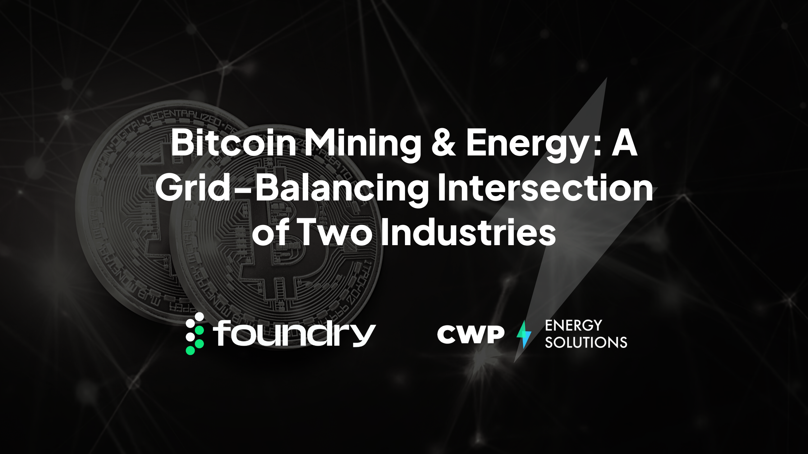 Bitcoin Mining & Energy: A Grid-Balancing Intersection of Two Industries |  by Brittany W. | Foundry | Medium