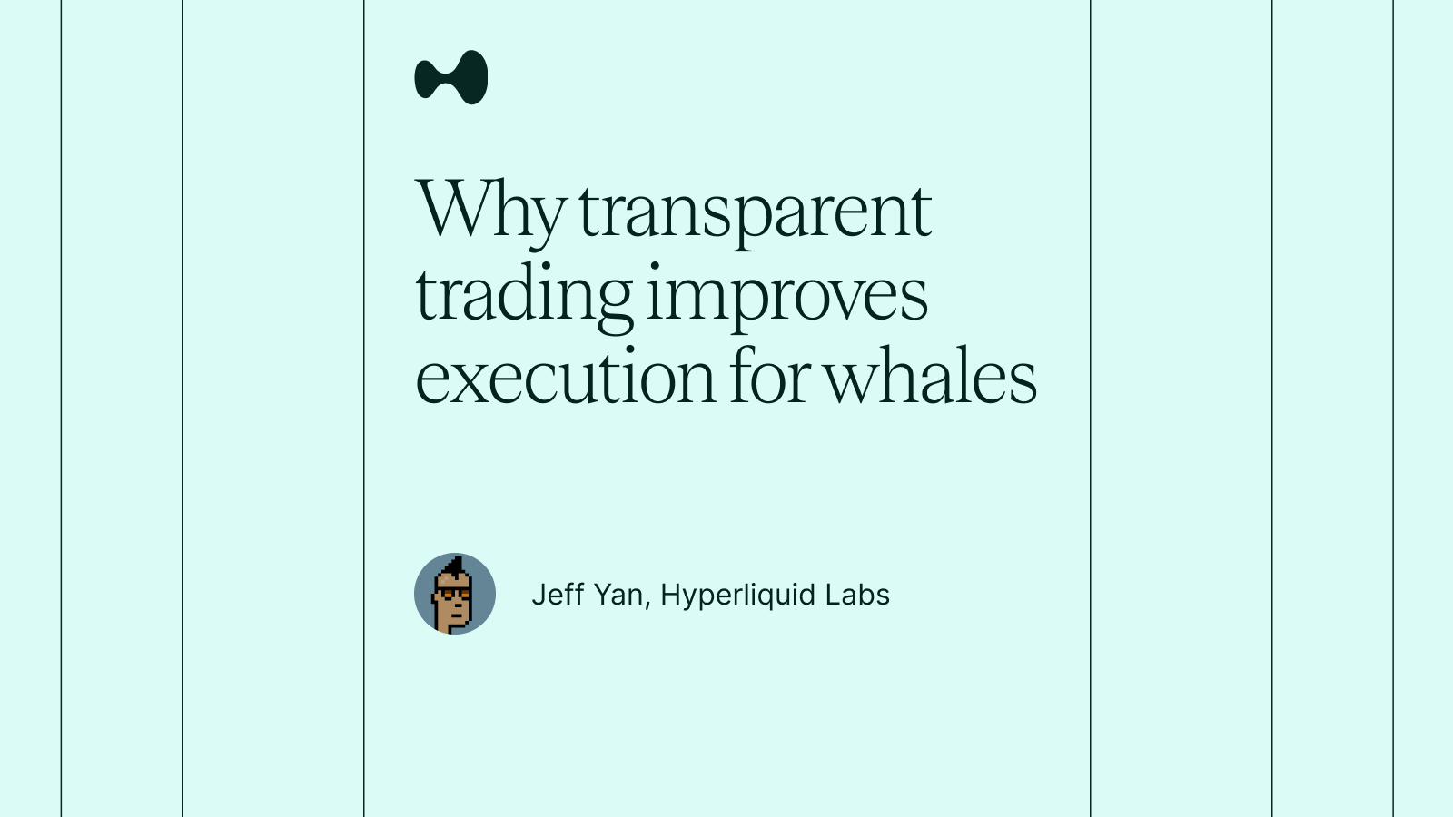 Why transparent trading improves execution for whales | by Hyper Foundation  | Medium