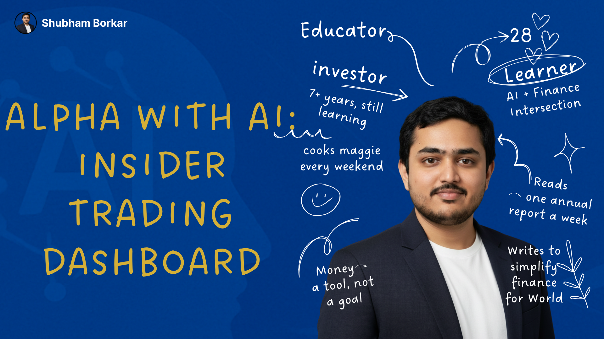 Alpha with AI: Insider Trading Dashboard | by Shubham Borkar | Shikshan  Nivesh