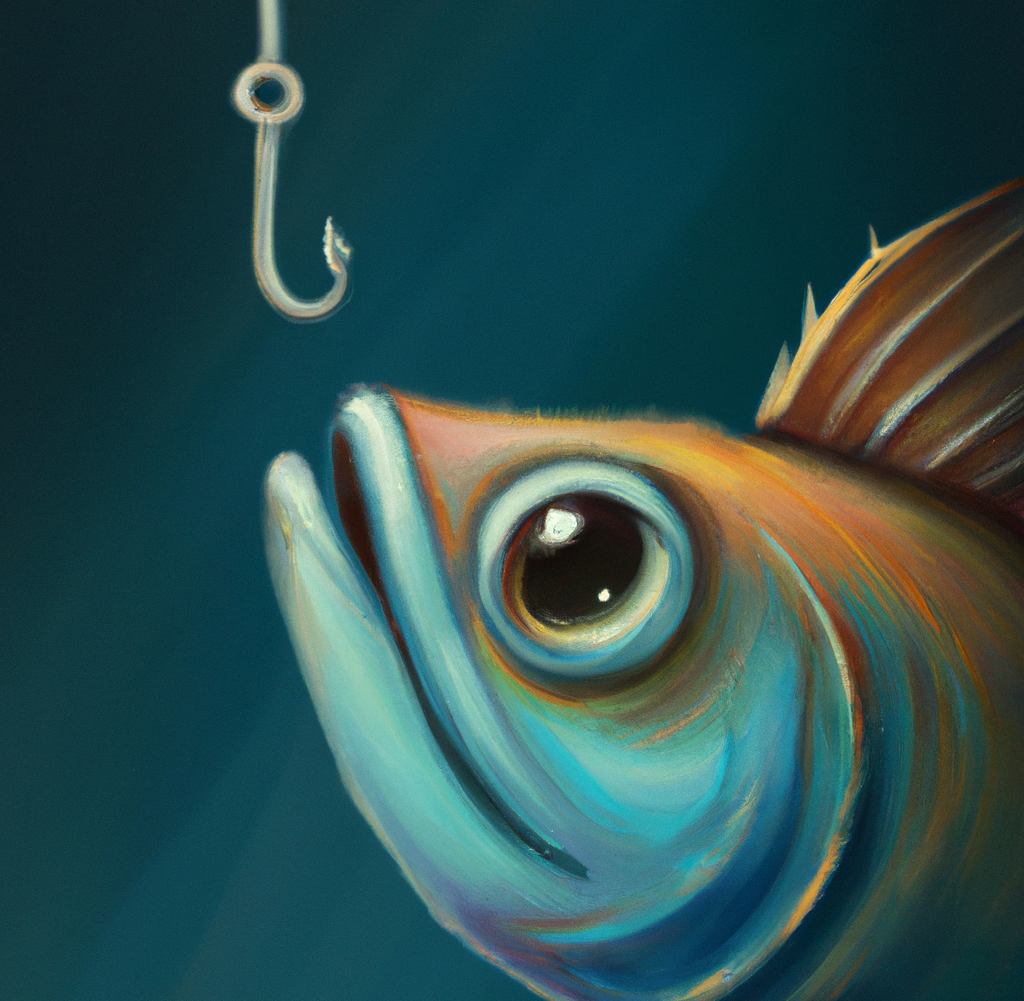 a fish only sees the bait never the hook To catch fish, use right bait: Scoring as speaker with Power Presentations: Skipwith, Thomas, Regger, Reto B.: 9783952392843 Books Temptations. What James 1:1315 Teaches