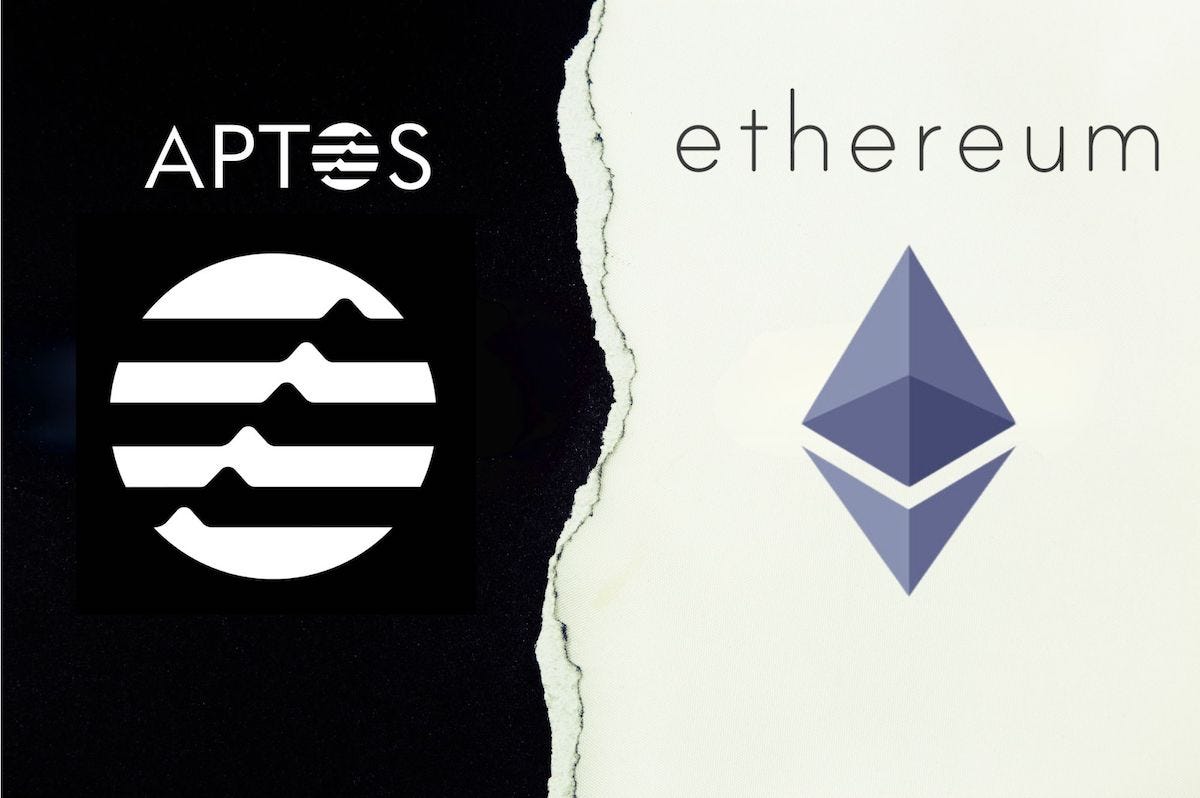 Aptos vs Ethereum: a comparison between two next-generation blockchains |  by KChain Solutions | Medium