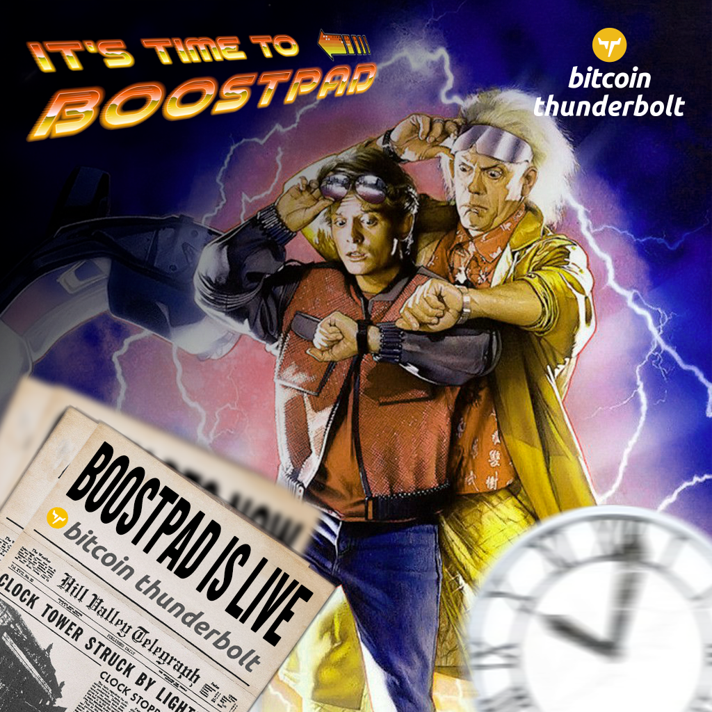 Boostpad is Open: Get Access to Bitcoin Thunderbolt | by Nubit | Nubit- Bitcoin | Medium