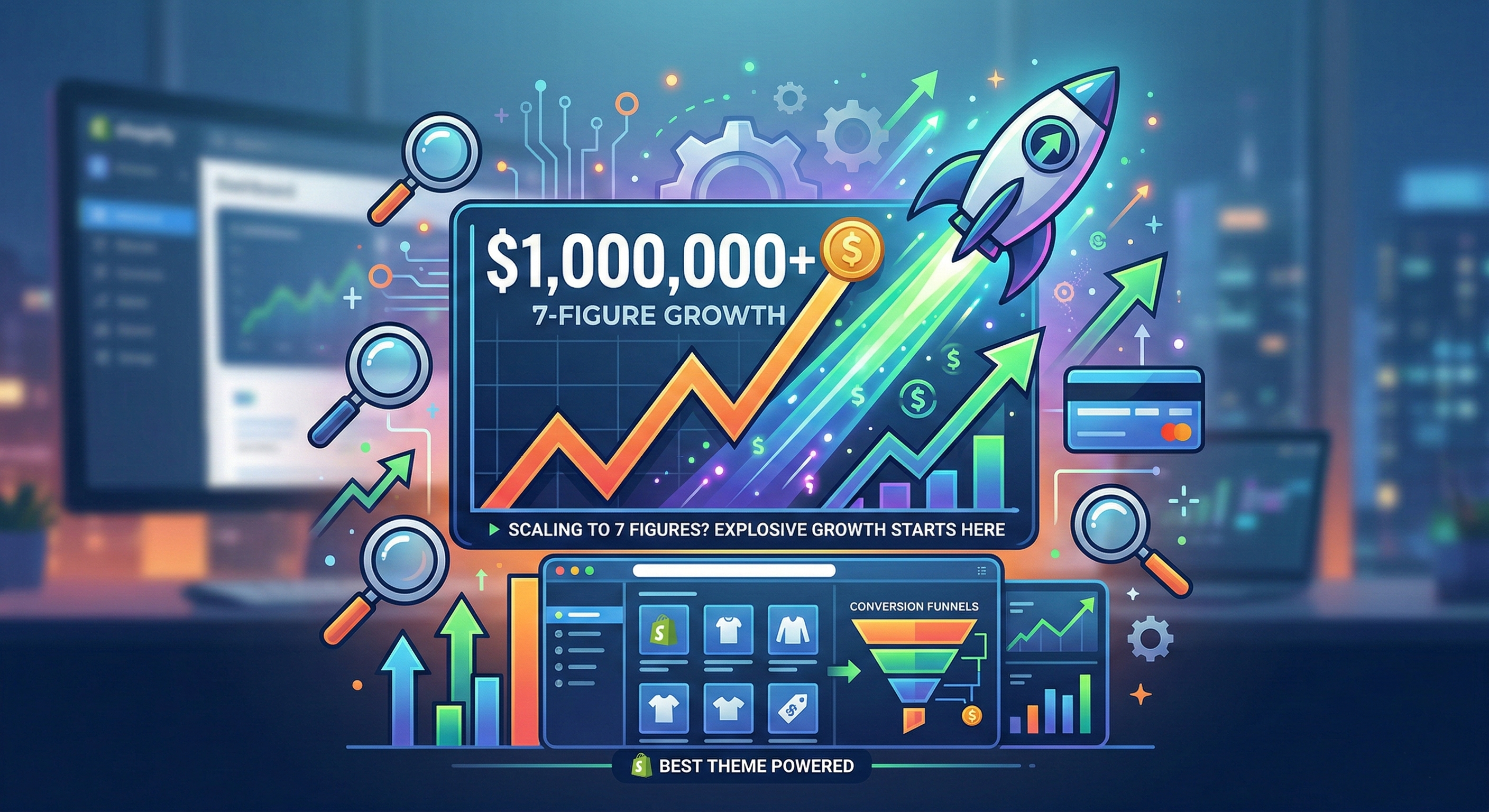 Scaling to 7 Figures? The Best Shopify Theme to Use for Explosive