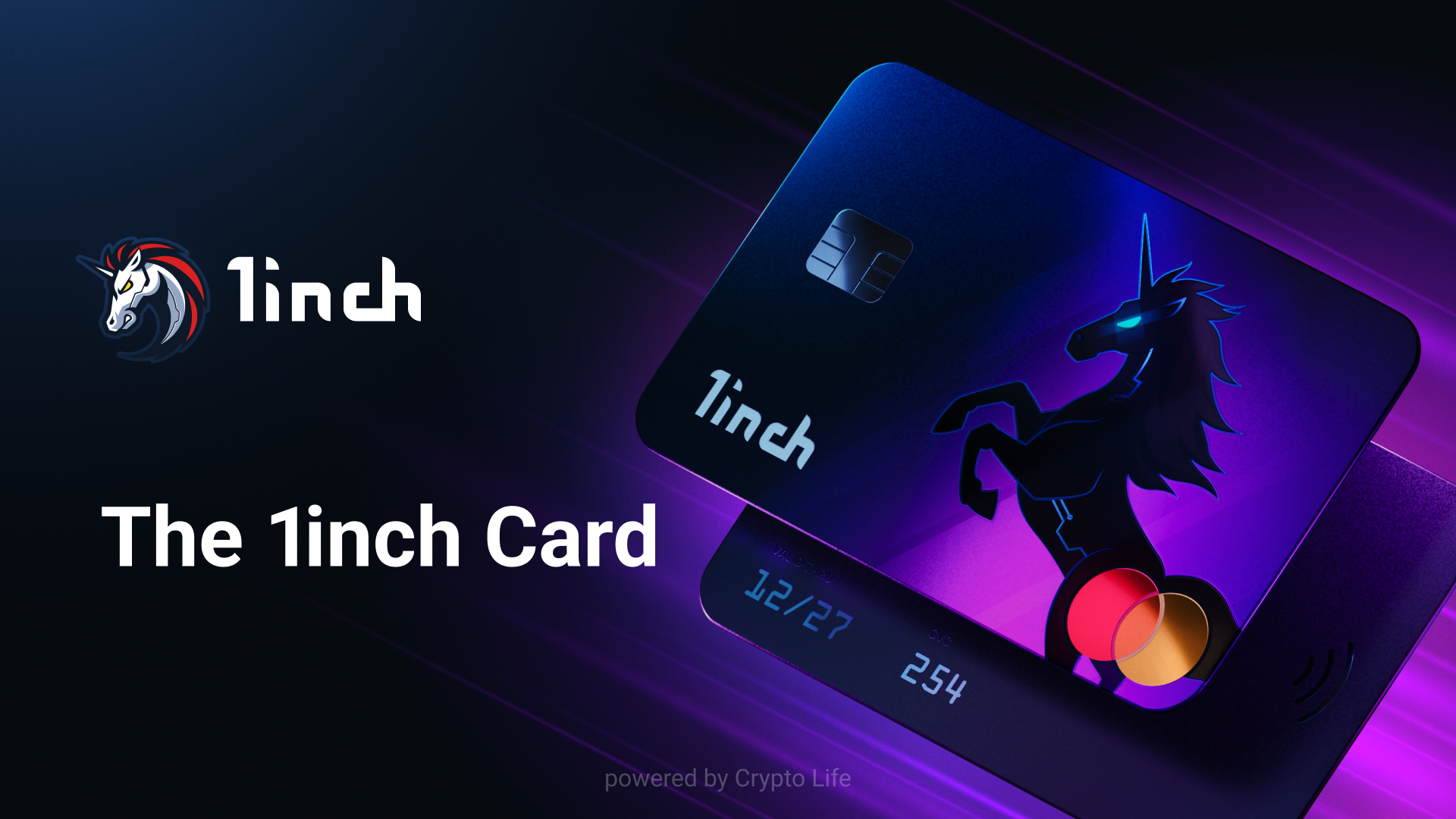 1inch launches a Web3 debit card in partnership with Mastercard and Crypto  Life | by 1inch | 1inch Network | Medium