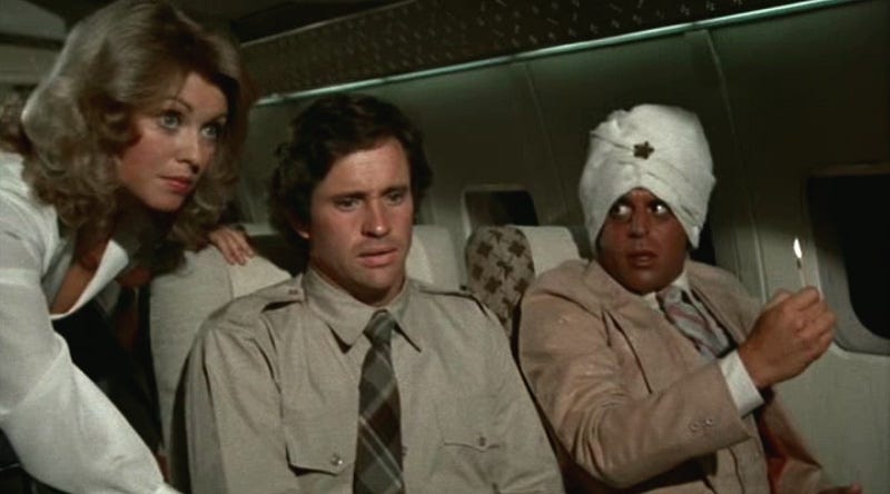 Script To Screen: “Airplane”. A scene from the 1980 comedy Airplane… | by  Scott Myers | Go Into The Story