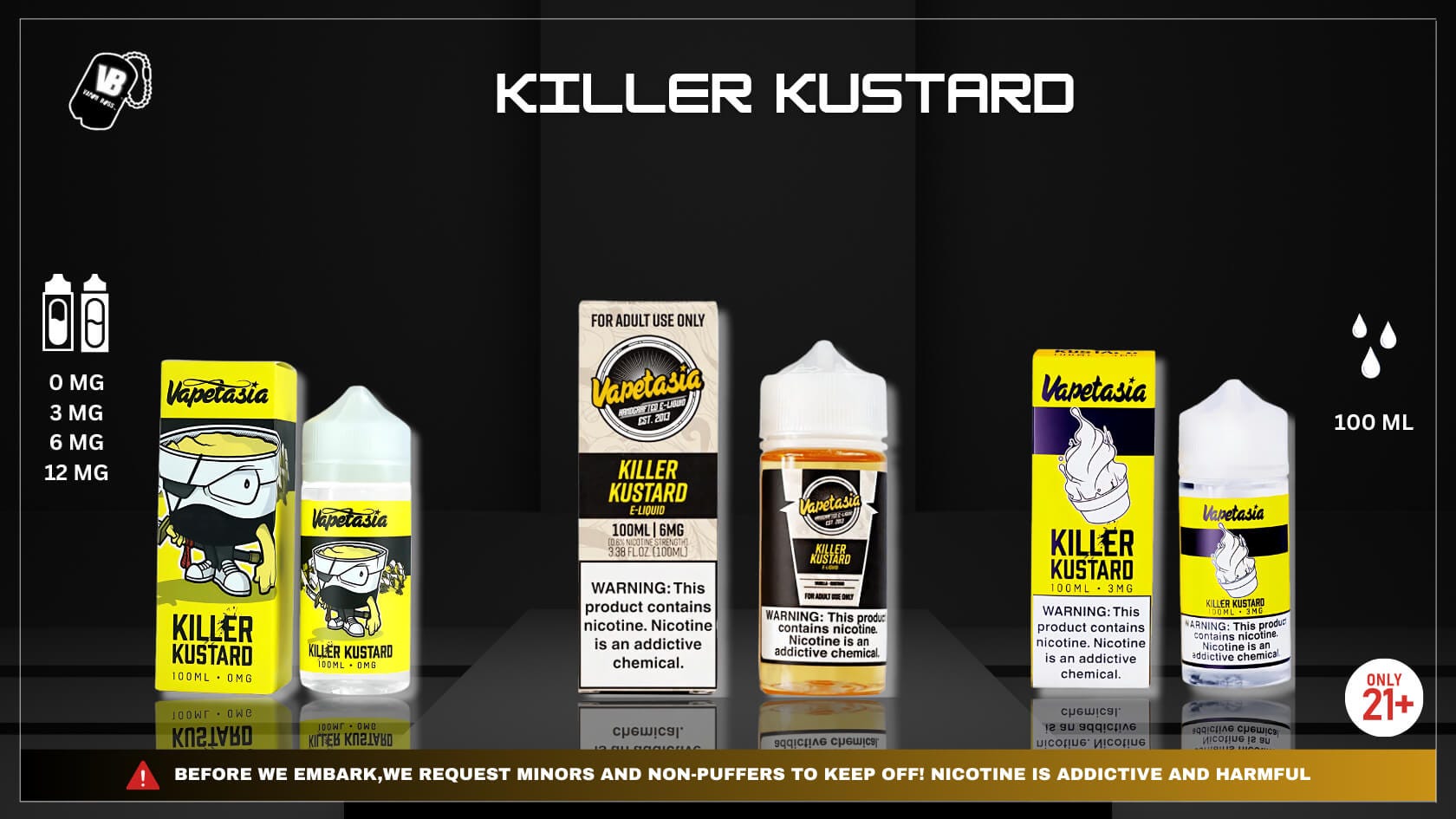 Killer Kustard: Your Go-To Vanilla Custard E-Liquid | by Vapor Boss