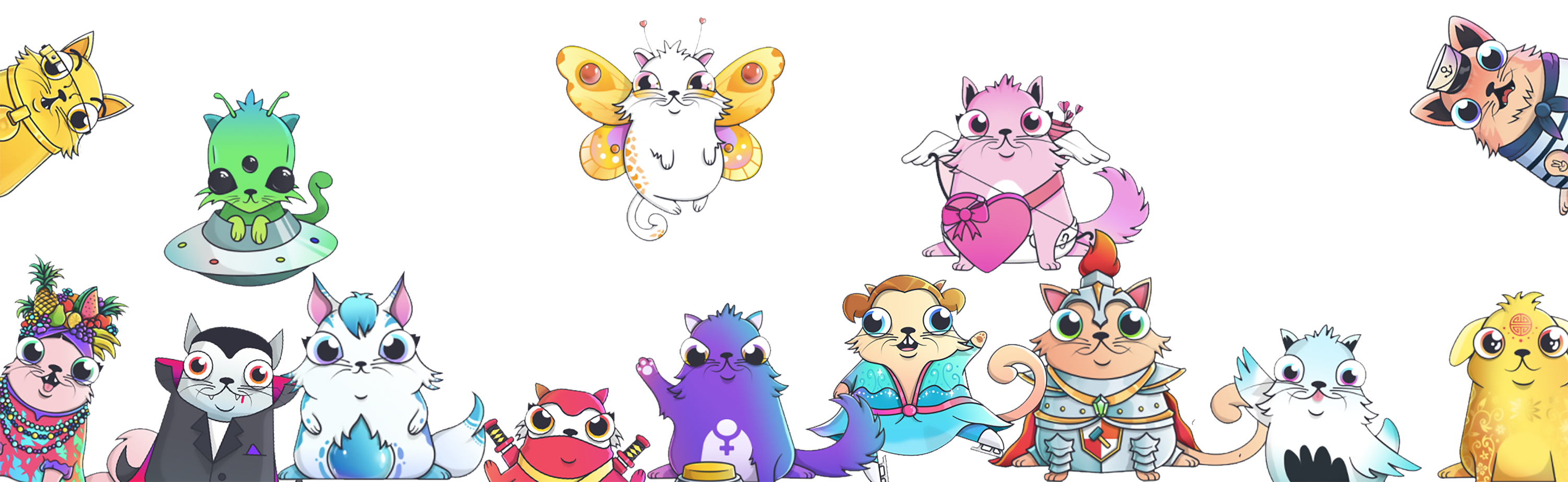 What the heck is a CryptoKitty?. How CryptoKitties are different from… | by  CryptoKitties | CryptoKitties | Medium