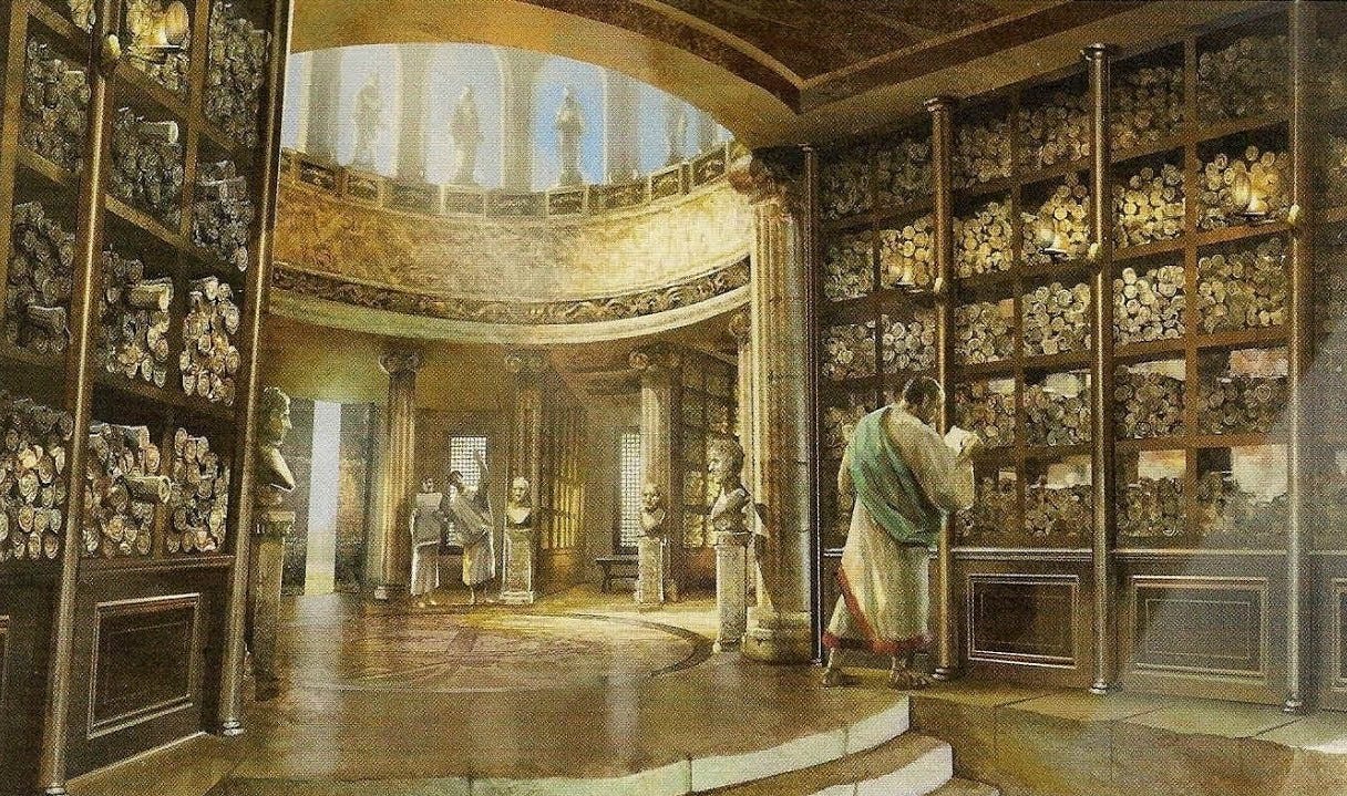 Library of Alexandria　ARN　英語 The Library of Alexandria: The Ancient World's Greatest