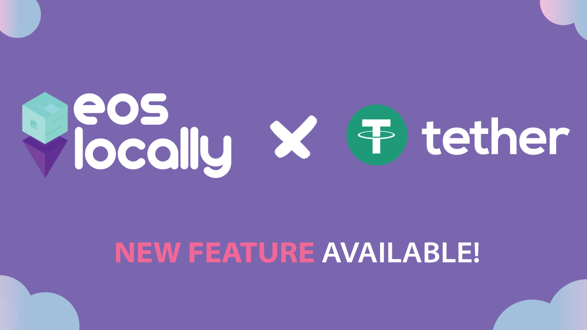 New Feature: EOS-based USDT available now! | by Cryptolocally | Medium