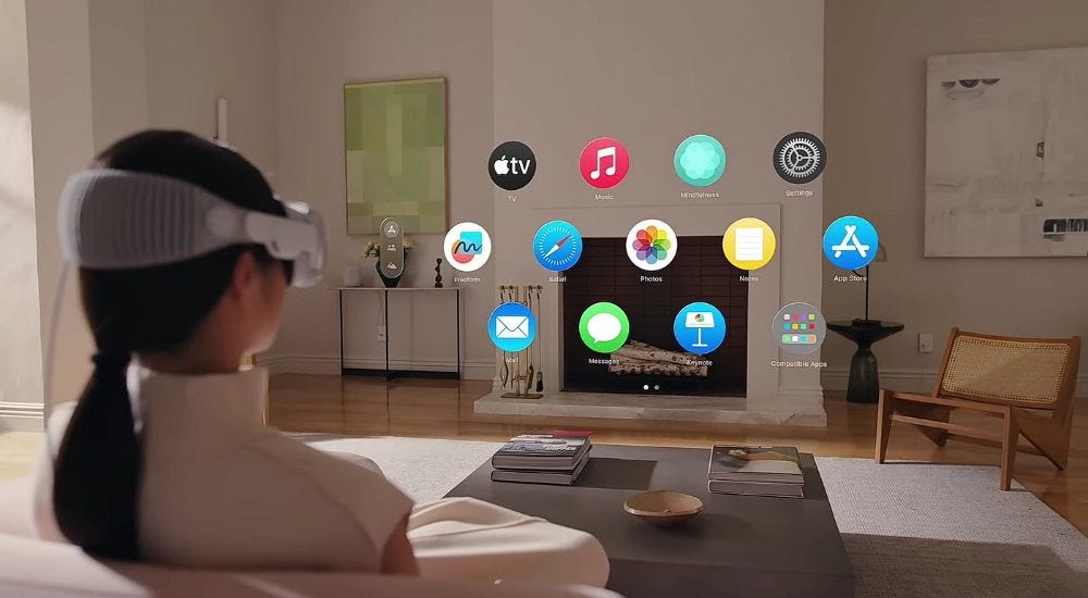 futuristic immersive experience visualization showing AR overlay with emotional response tracking interface