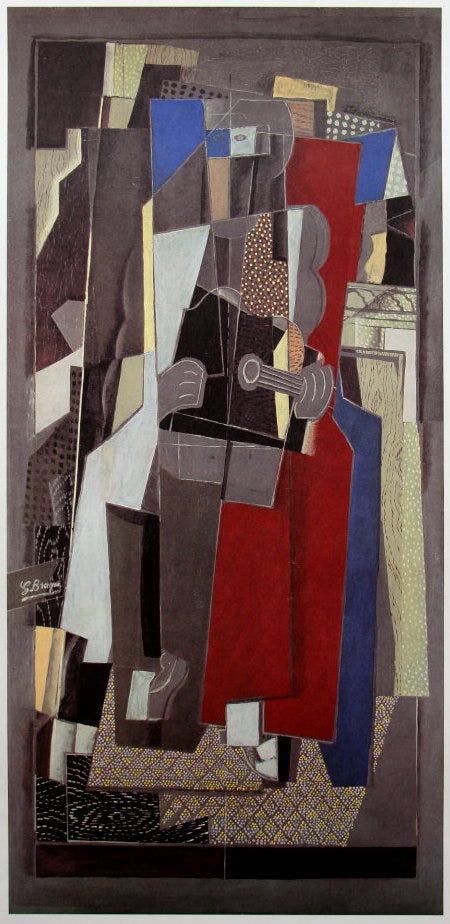 Georges Braque — La Musicienne. How often do you look at an object… | by  Tim Smith-Laing | Medium