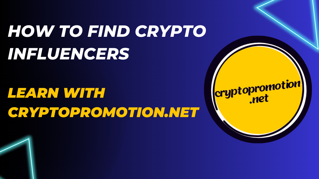 How to Find Crypto Influencers. To find crypto influencers and boost… | by  Crypto Promotion | Medium