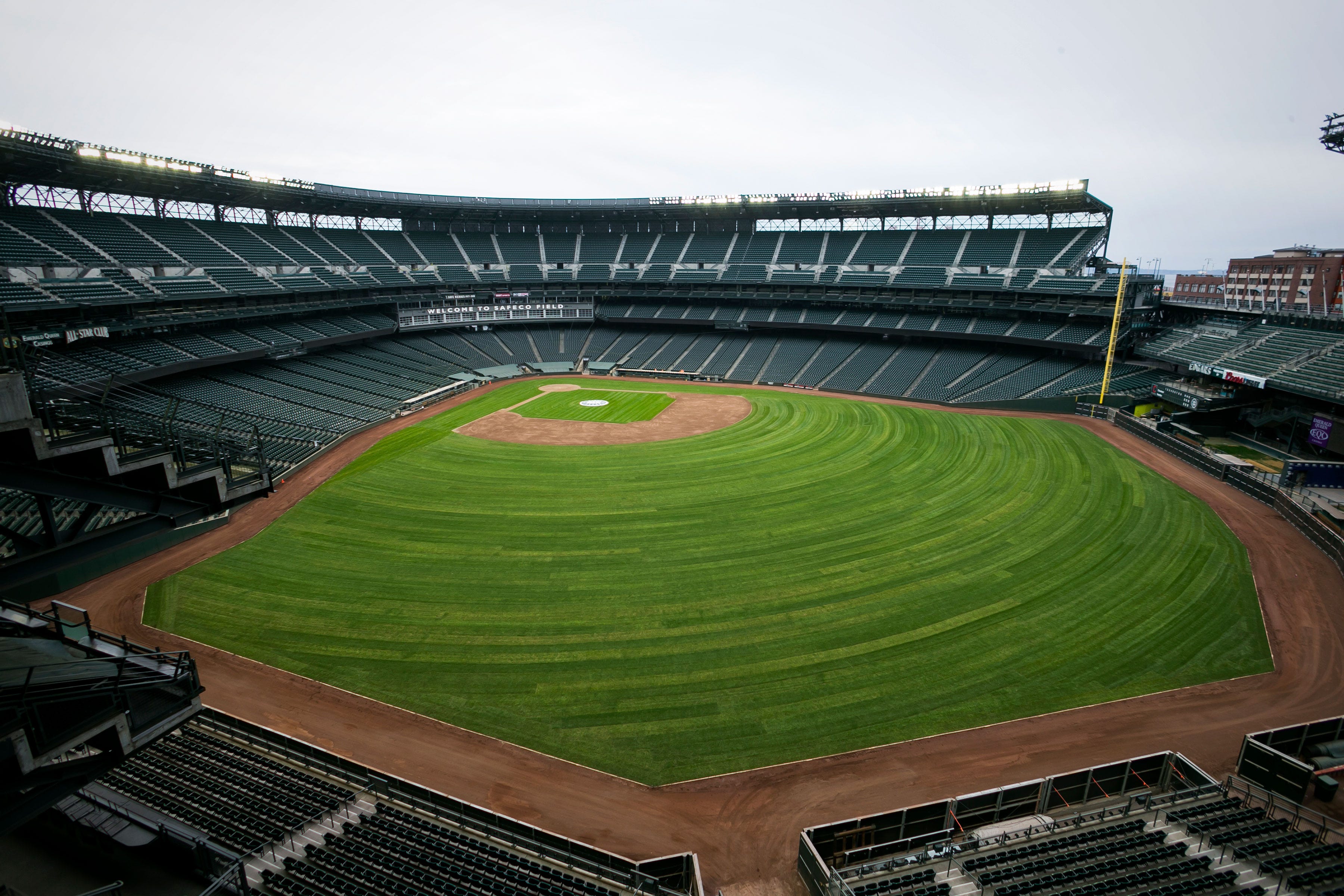 Mariners Install New Playing Surface at Safeco Field | by Mariners