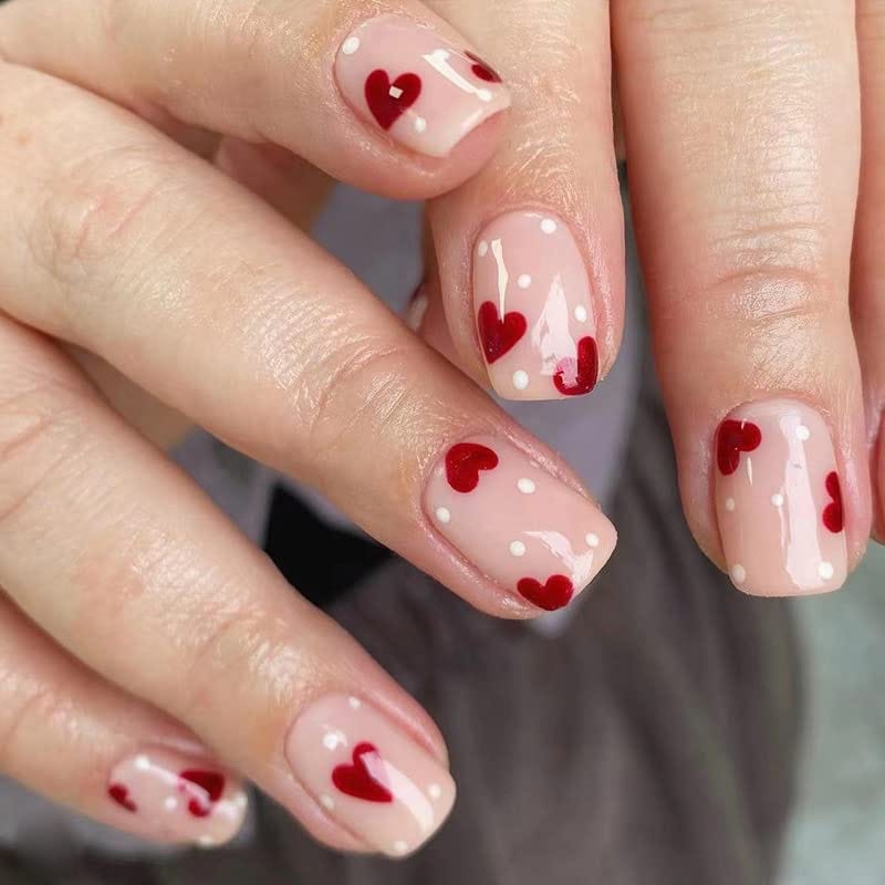 Romantic Valentine's Nail Designs