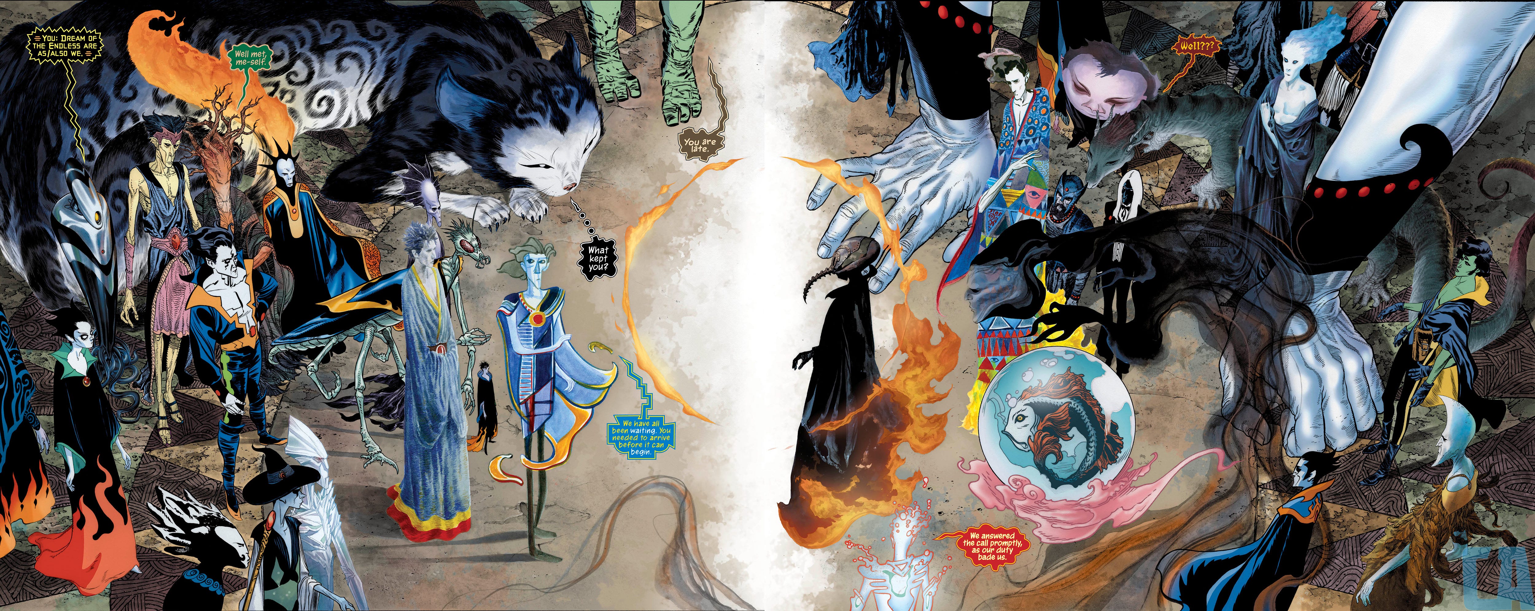 Between Panels Vol.30. The Sandman: Overture | by Not Otaku At All |  Between Panels | Medium, image size:5000x1991