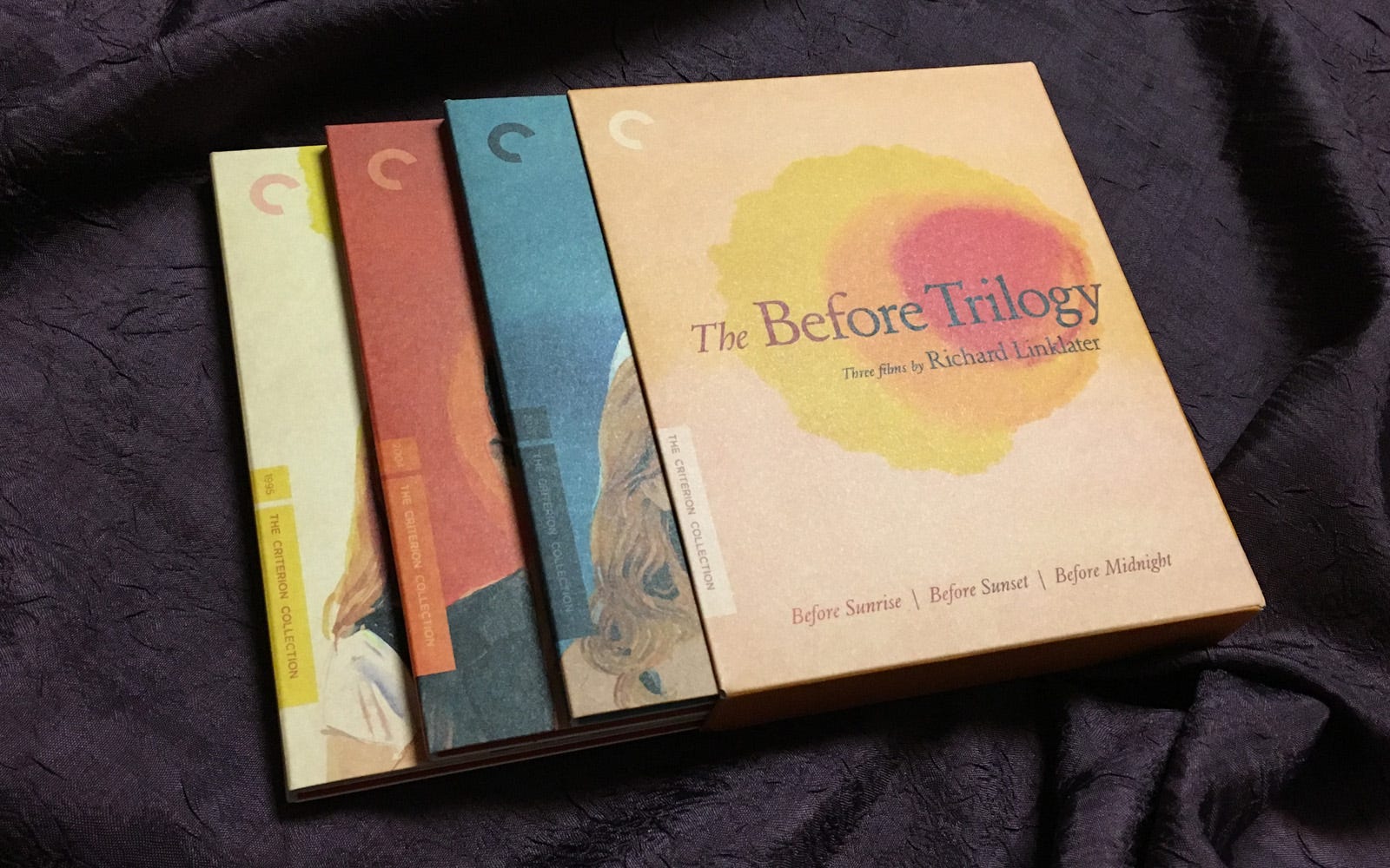 Unboxing THE BEFORE TRILOGY Criterion Collection Blu-ray Box