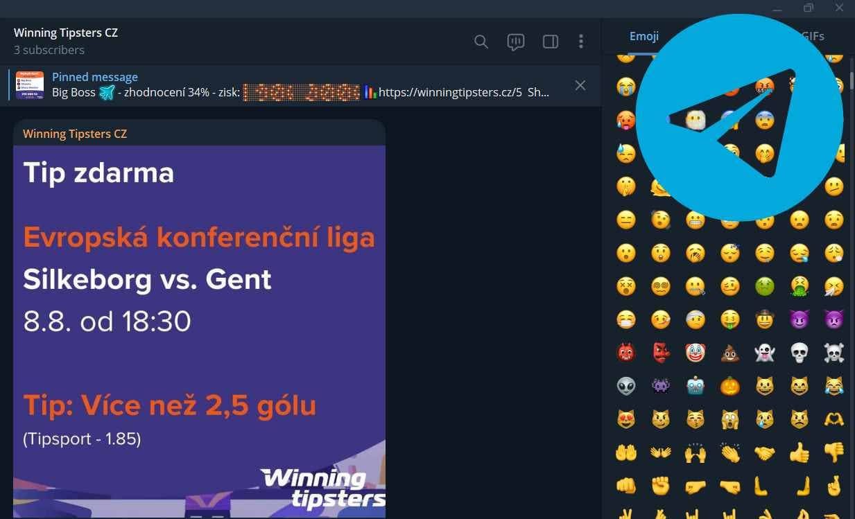 Tipy zdarma z Telegramu přijdou rovnou do vašeho mobilu. Nastavit si pro ně můžete také notifikaci, aby vám nic neuteklo.