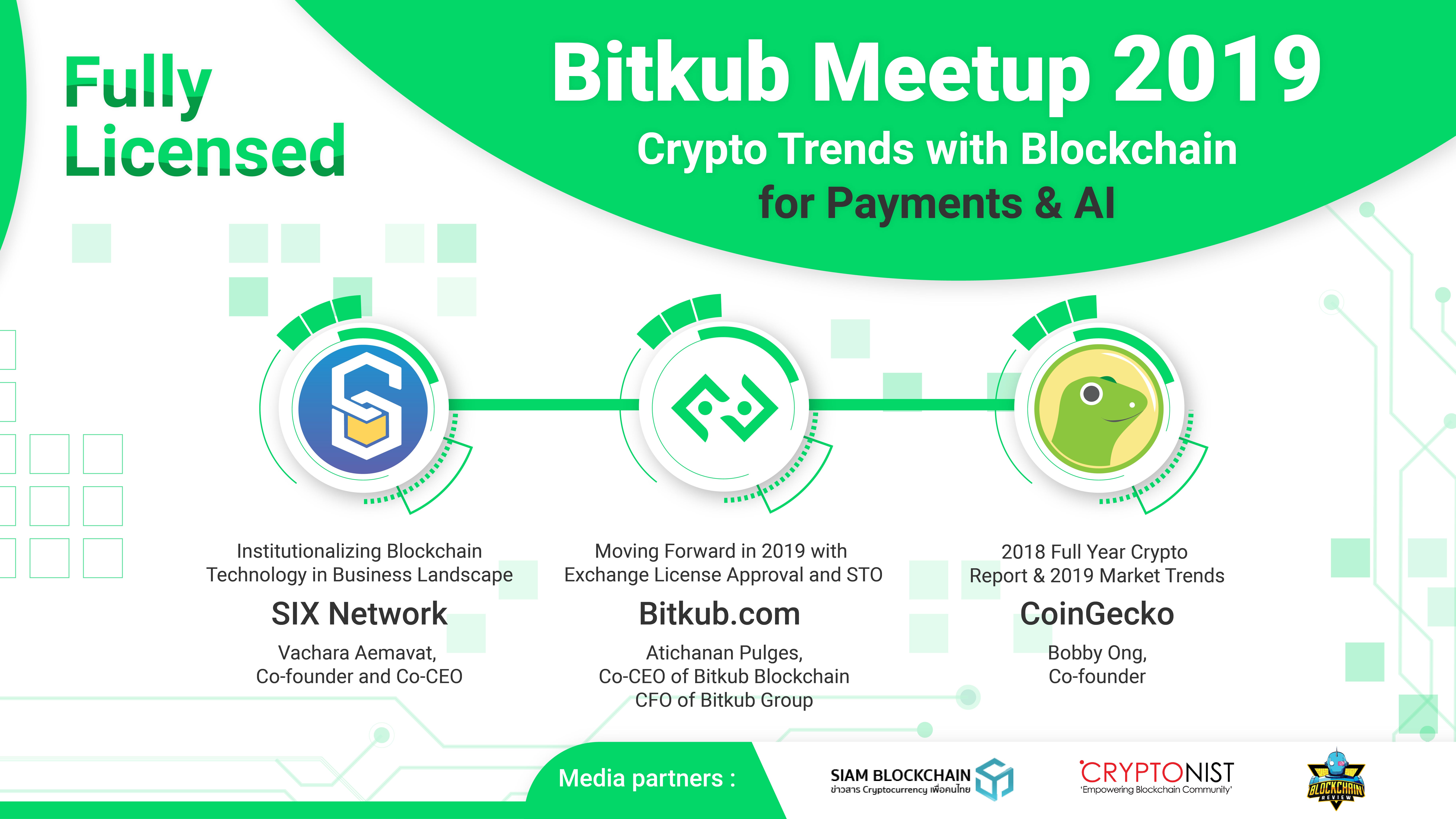 Bitkub Meetup with Partners (Six. Network & CoinGecko | by bitkub.com |  Bitkub.com | Medium