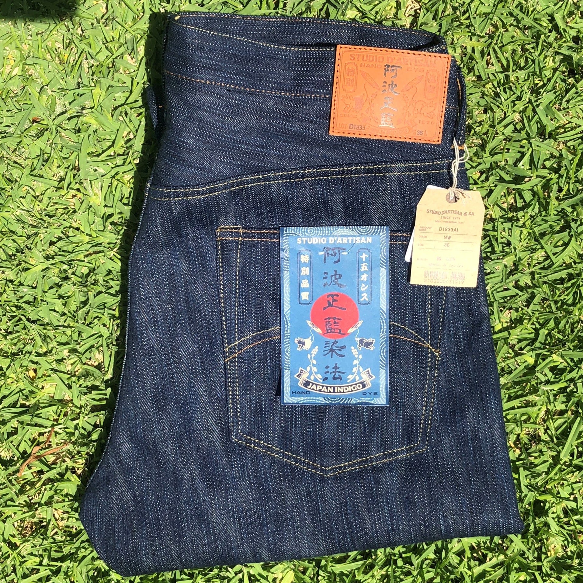 【COLOR iN ID】Shua Rivet Western Denim Denim Review — Studio D' Artisan — Awa Shoai denim — D1833