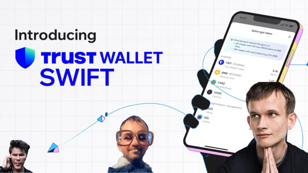 The New Trust Wallet SWIFT Is The Easiest To Use Crypto Wallet On The  Market | by Cryptonator`s | Medium