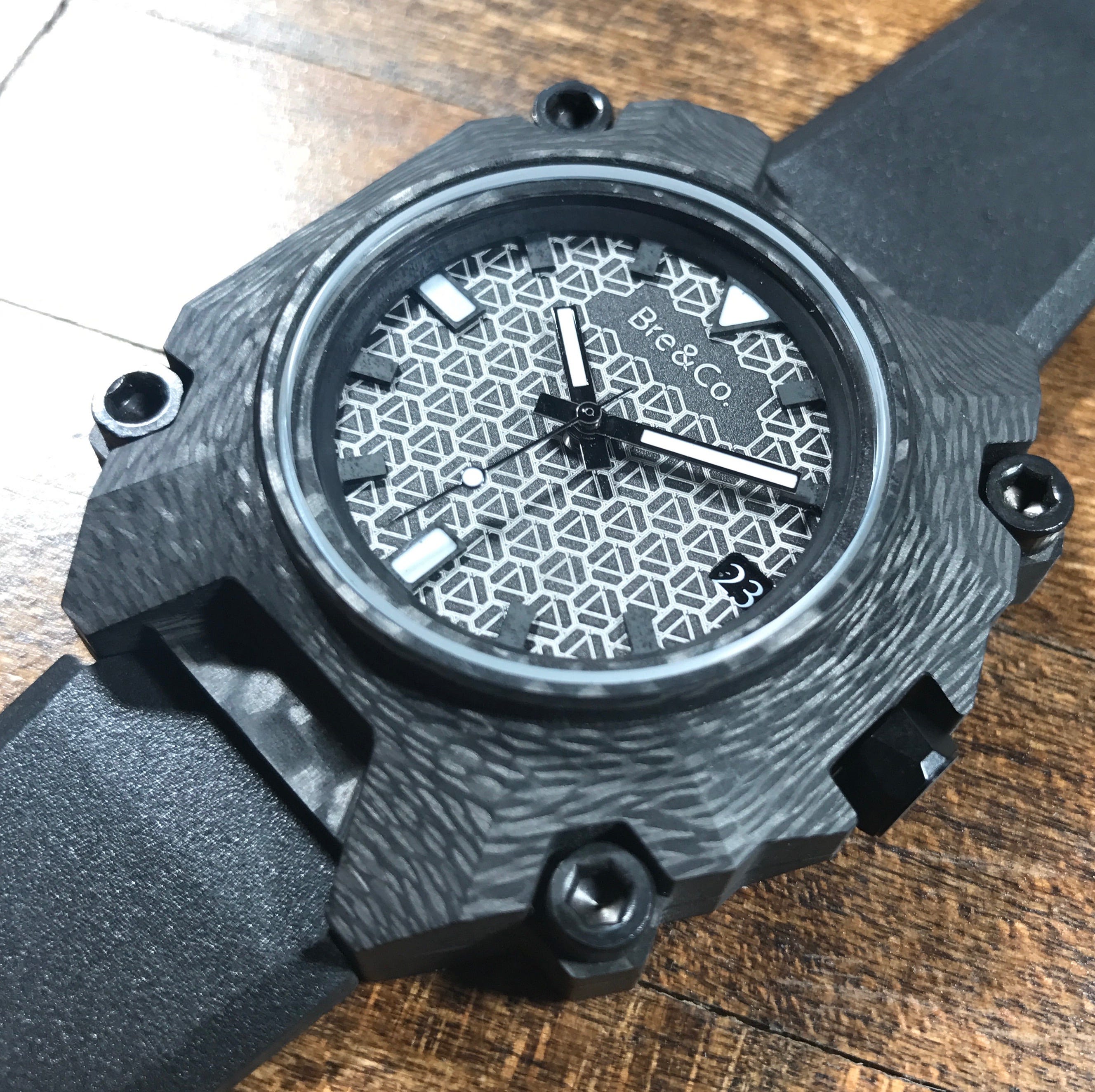 The Bre & Co. Carbon Origami Watch | by Bre Pettis | Medium