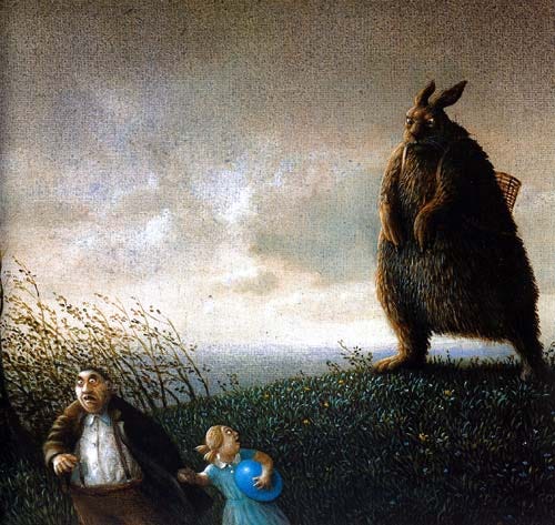Michael Sowa's Picture Books. The surrealism of Magritte, only