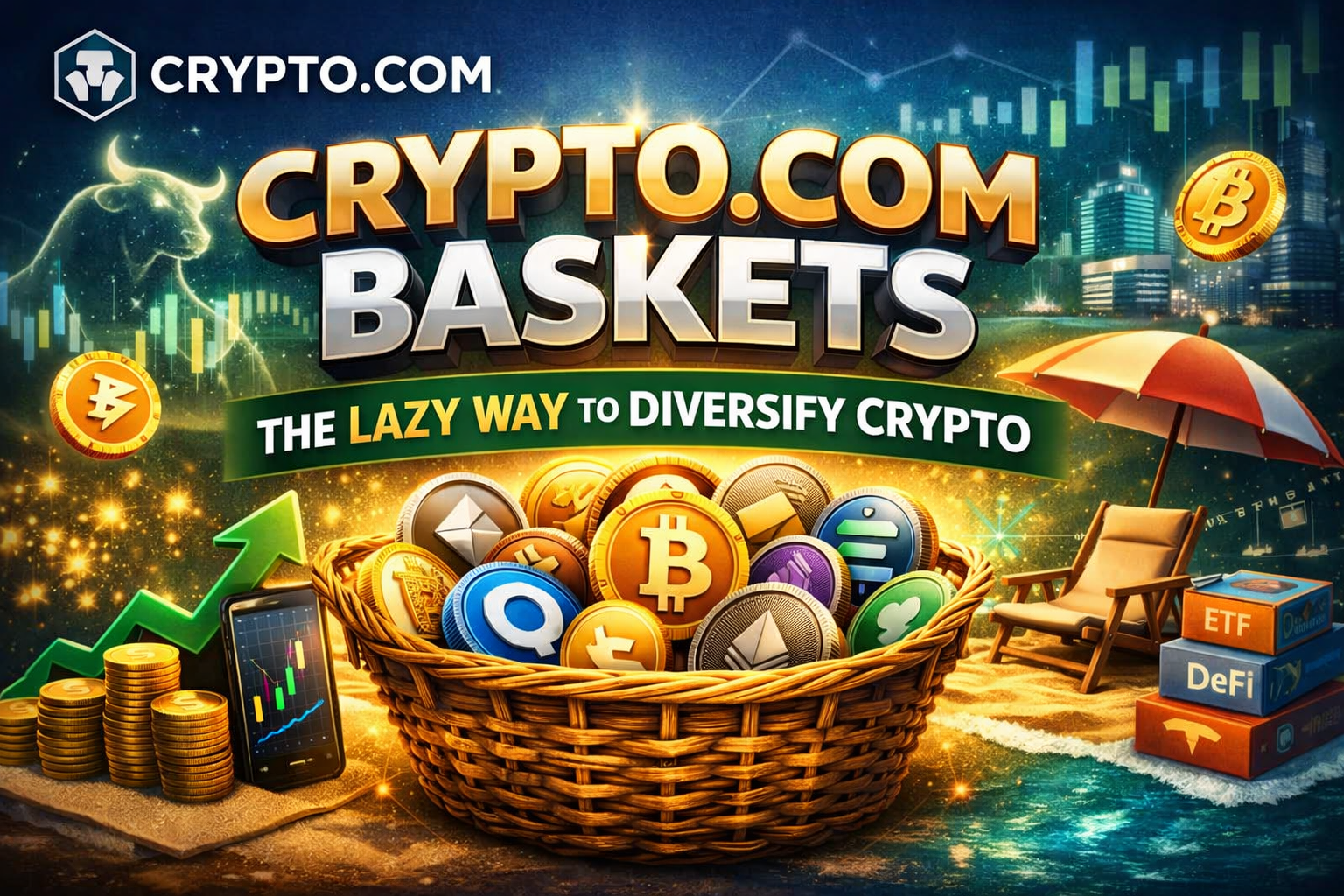 Crypto.com Baskets Explained: The Lazy Way to Diversify Crypto | by  MintonFin | Coinmonks | Jan, 2026 | Medium