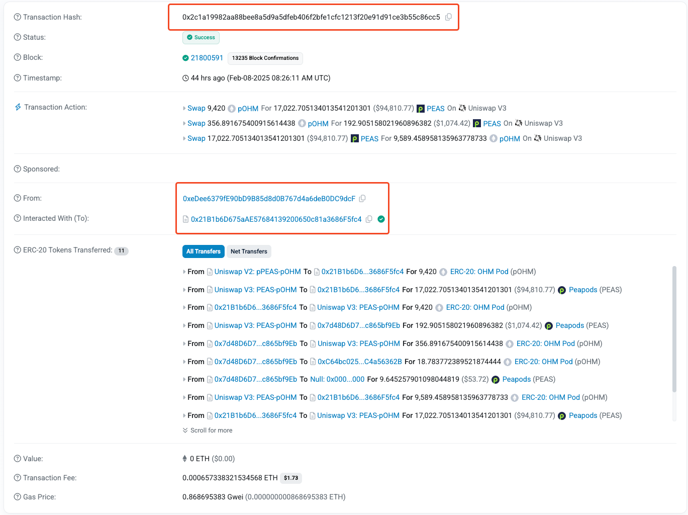 Peapods Finance Hack Analysis. Overview: | by Shashank | SolidityScan