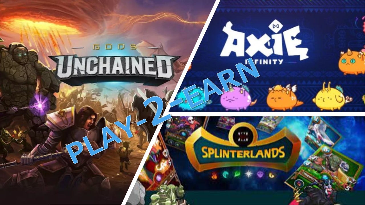5 Most Popular Play-2-Earn Games for 2022 | by Stephen Dalton | B.O.S.S. |  Medium