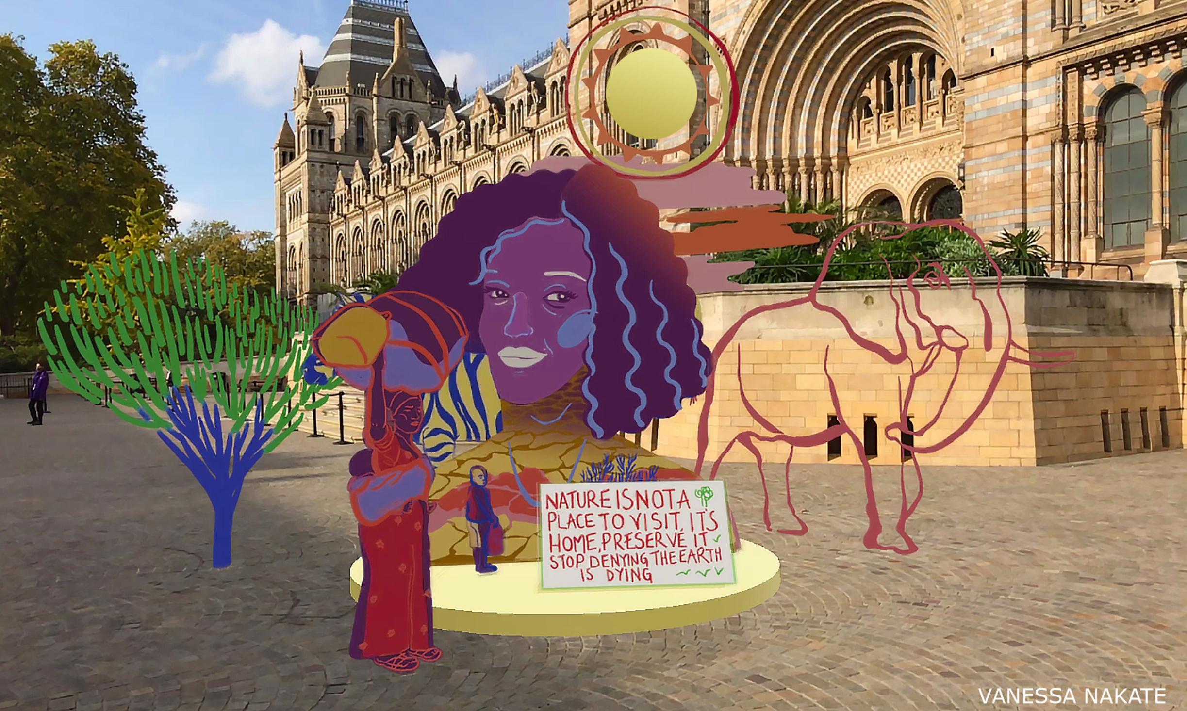 A participant's submission for Nurbanu Asena's