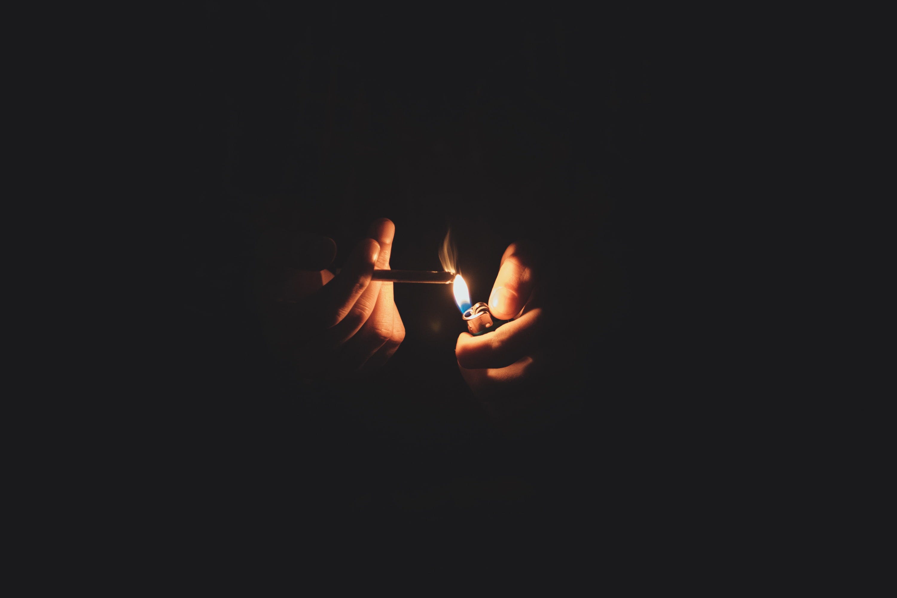 smoking cigarettes at night Smoking in the Dark. I remember those break times between… | by Guillermo  G. Mendoza
