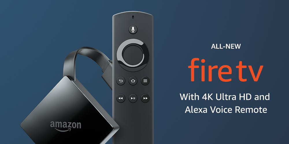 Introducing the all-new Amazon Fire TV with 4K Ultra HD and