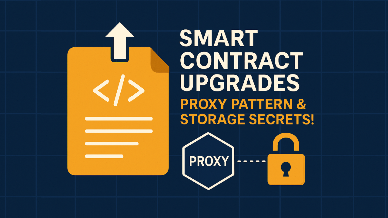 Upgradability Patterns in Solidity: Keeping Your Smart Contracts Alive (and  Kicking!) | by Universal_Photon | CoinsBench