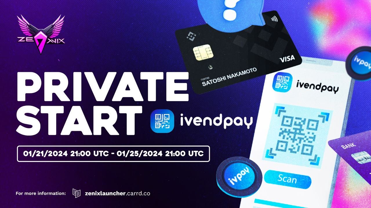 Zenix Launcher — Start Private Sale 🟢 | Zenix Launcher X ivendPay | by  Zenix App | Medium