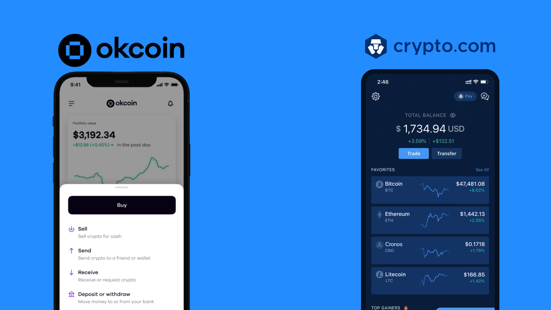 Crypto App Onboarding UX: Crypto.com vs Okcoin — A Tale of two experiences  | by Ari Rahmati | Bootcamp | Medium