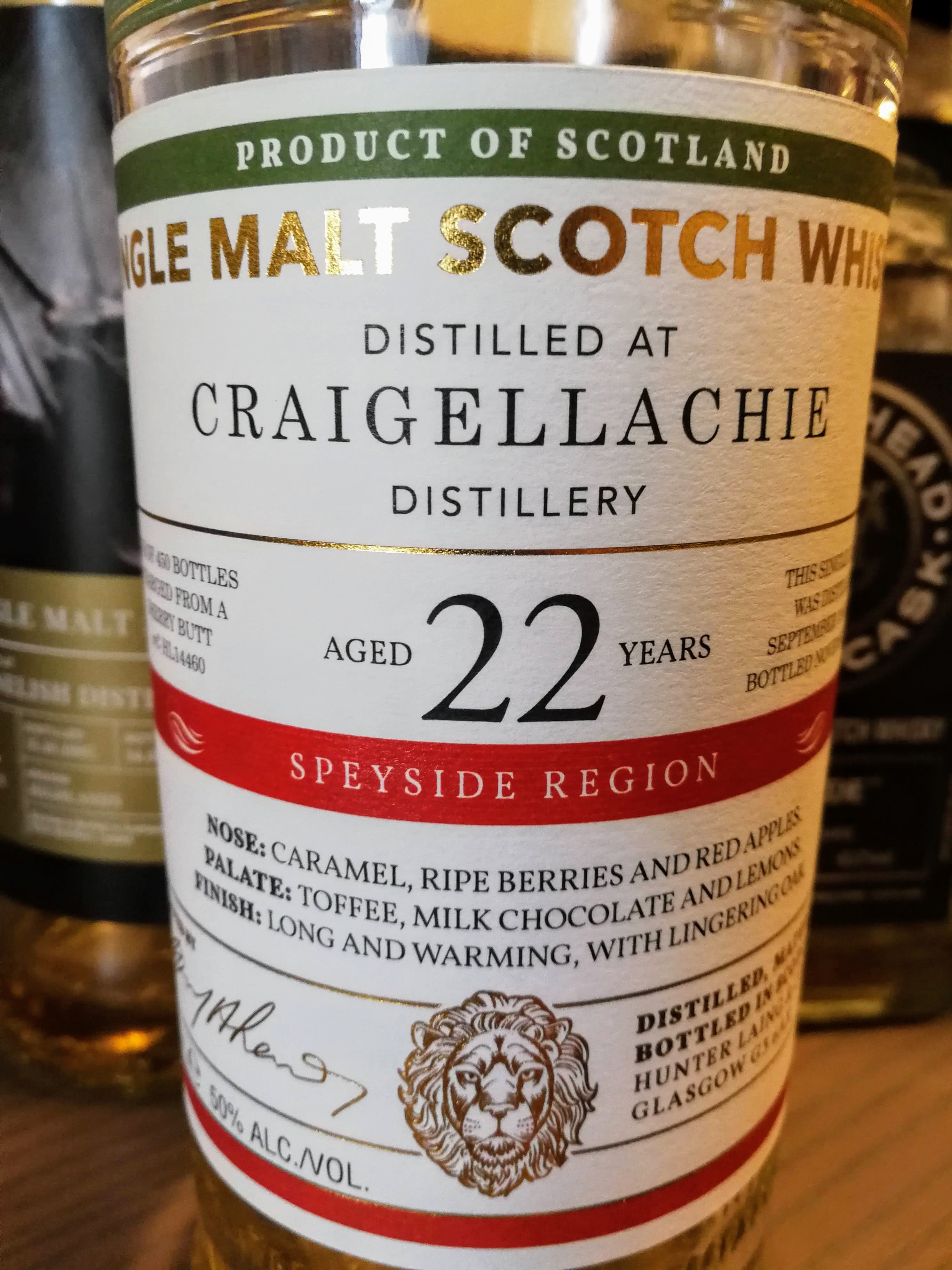 クライヌリッシュ 1995 22年 whisky trail ウイスキートレイル