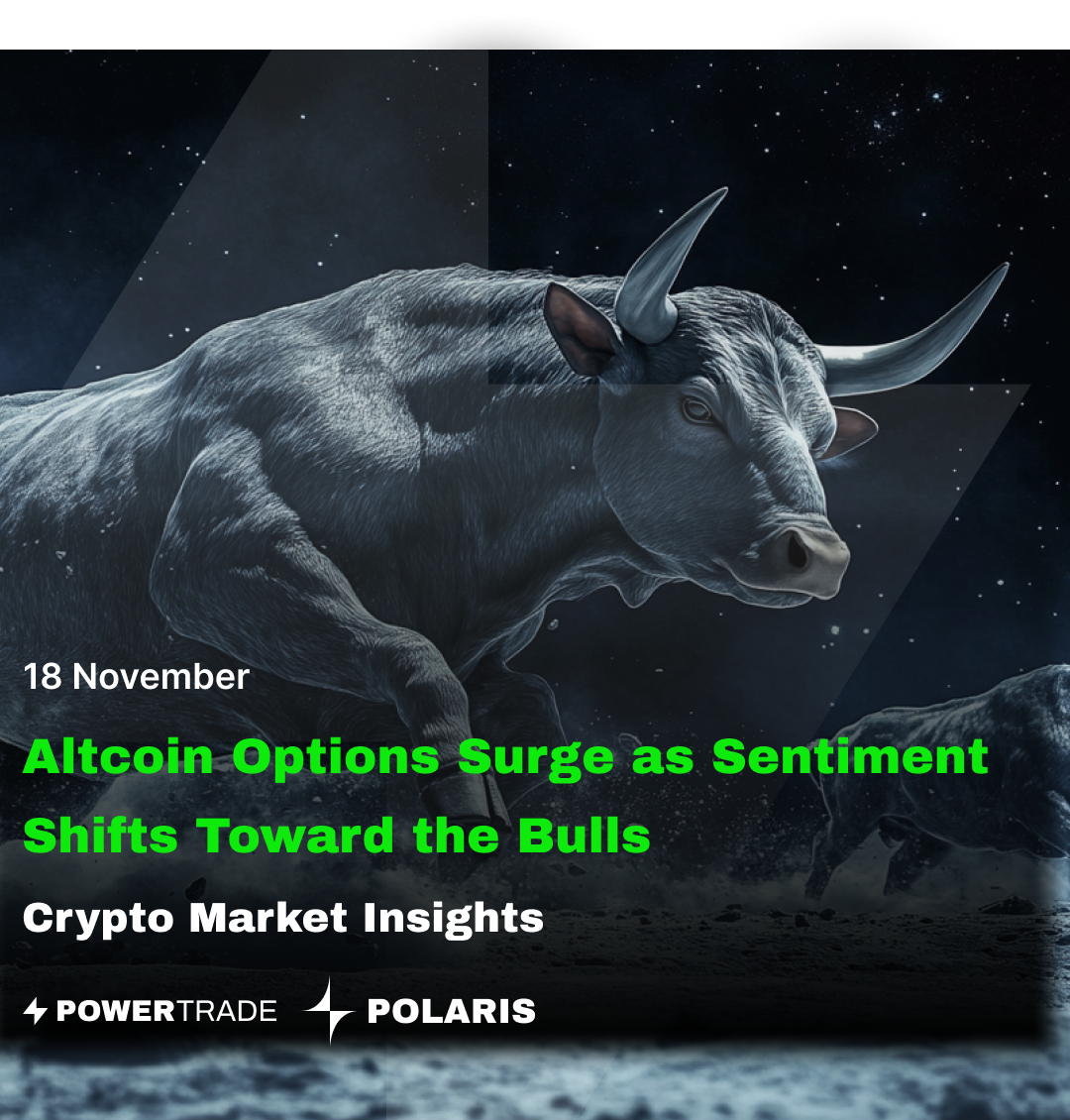 Altcoin Options Surge as Sentiment Shifts Toward the Bulls | by  PowerTrade/Polaris | DataDrivenInvestor