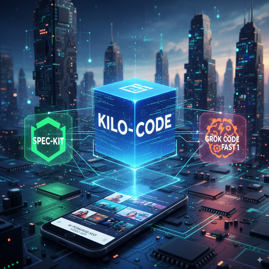 Building a Video Description & Tag Generator Web App with Kilo Code,  Spec-Kit, and Grok Code Fast 1 | by Arif Ariyan | Medium