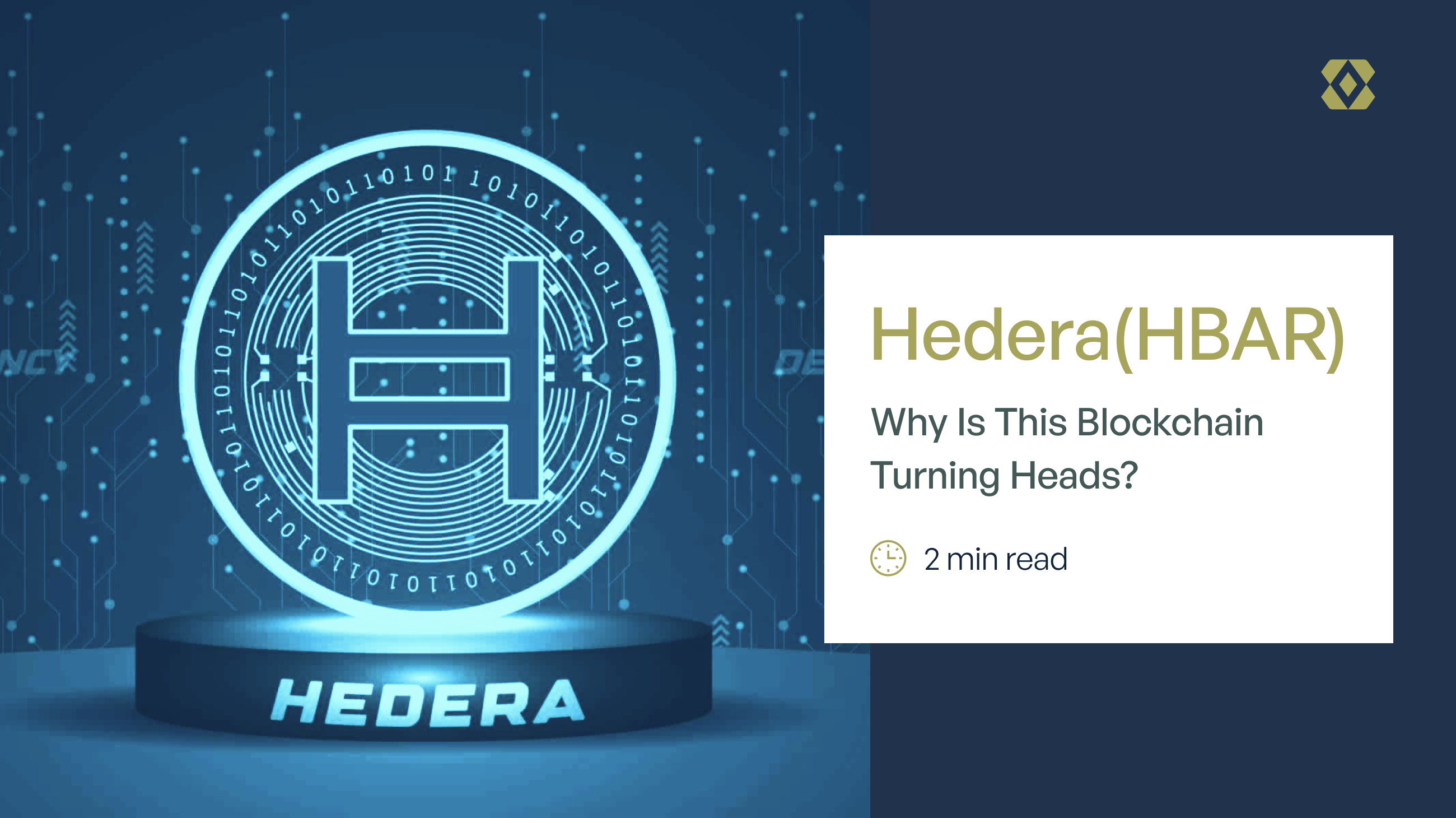 Hedera(HBAR): Why Is This Blockchain Turning Heads? | by BitGenix |  Coinmonks | Medium