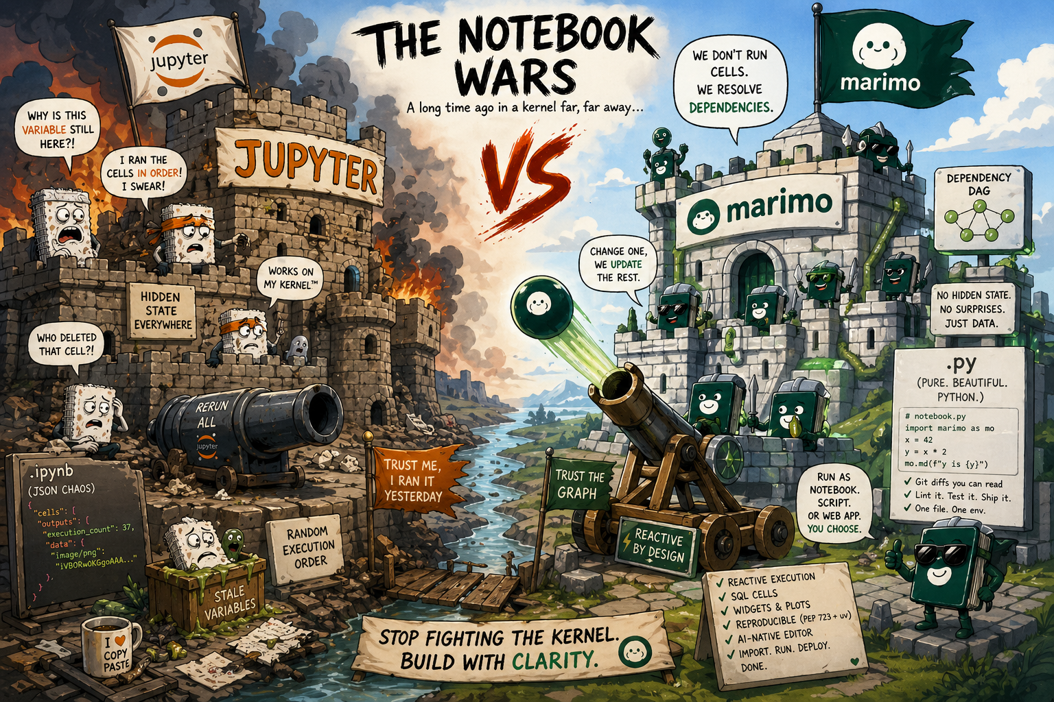まりも marimo: the Python notebook that finally makes sense | by Sumit