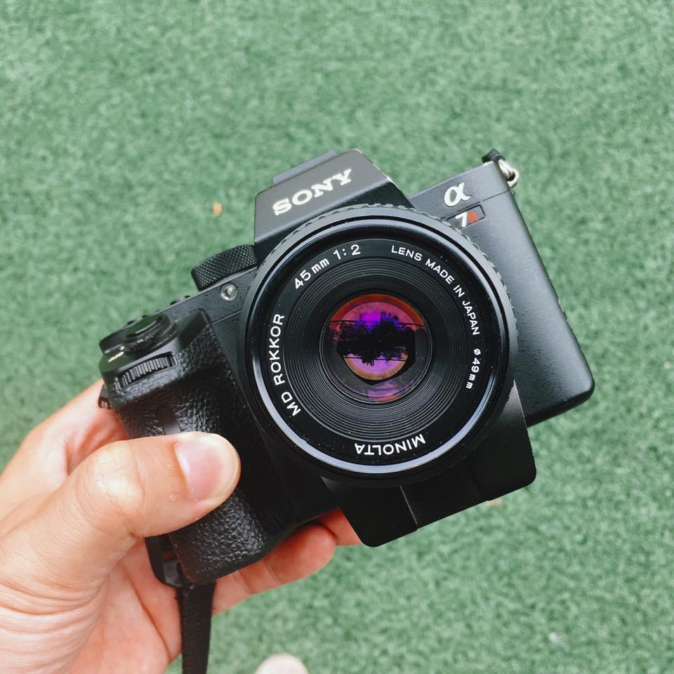 Minolta X-7 MD ROKKOR　45mm f/2.0 Minolta MD rokkor 45mm f2. The most underrated and