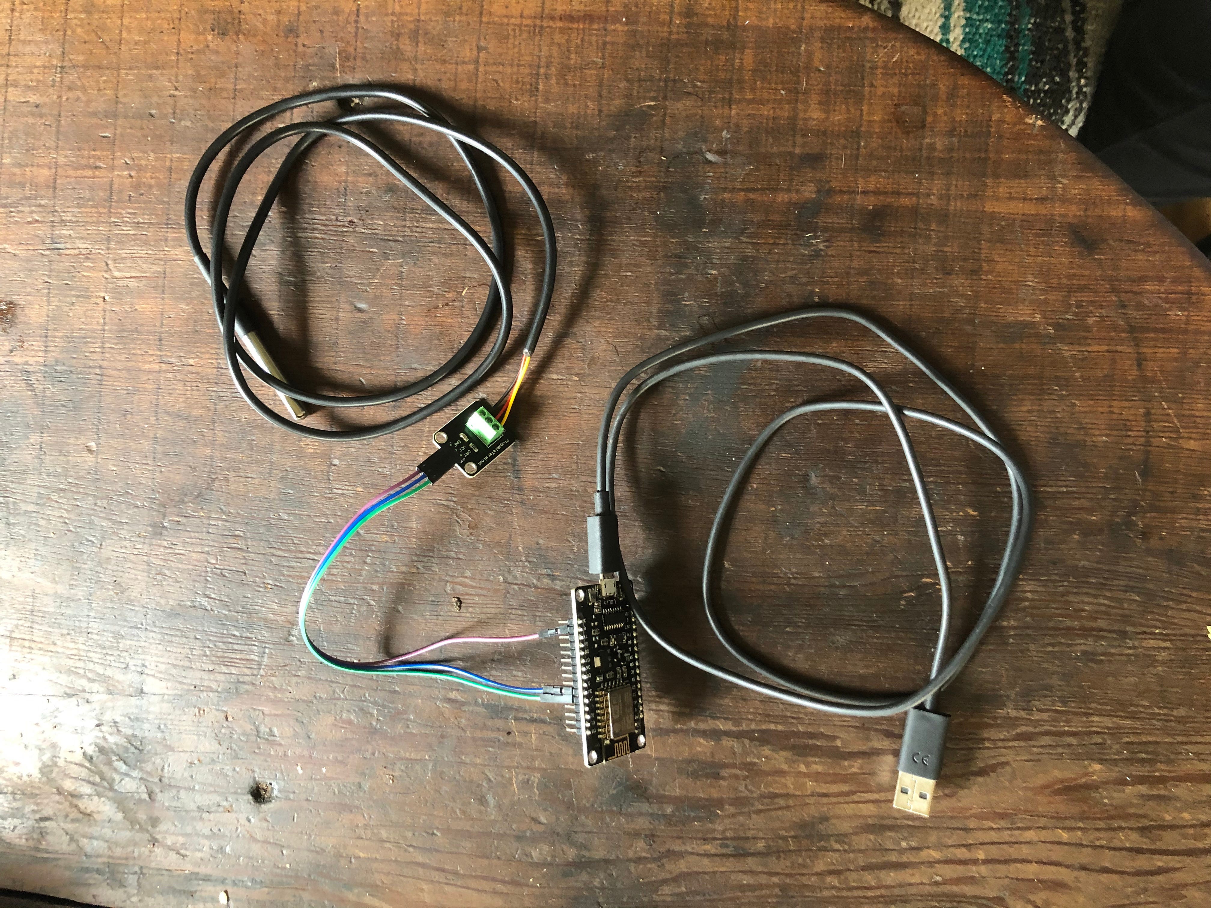DS18B20 Temperature Sensor and NodeMCU to Thingspeak | by
