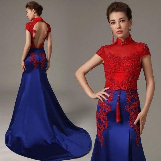 chinese silk dress porn New Chinese Style Dress Catwalk Slim Cheongsam Women Red Qipao Dress Cotton Wedding Party Hanfu Summer| Alibaba.com