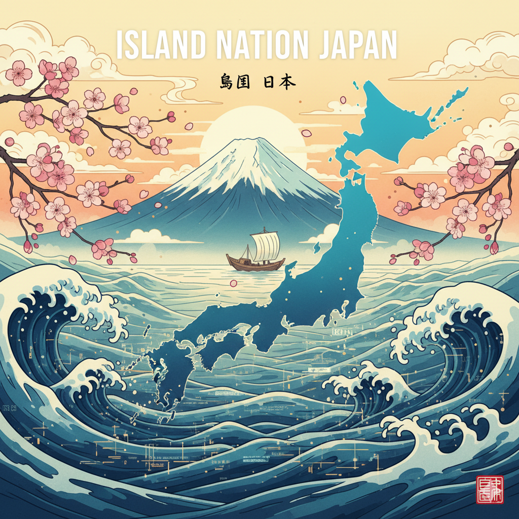Why Japan's Island Geography Shaped Its Culture and History | by Tokuo  Kishioka (T.K.) | Medium, image size:1024x1024