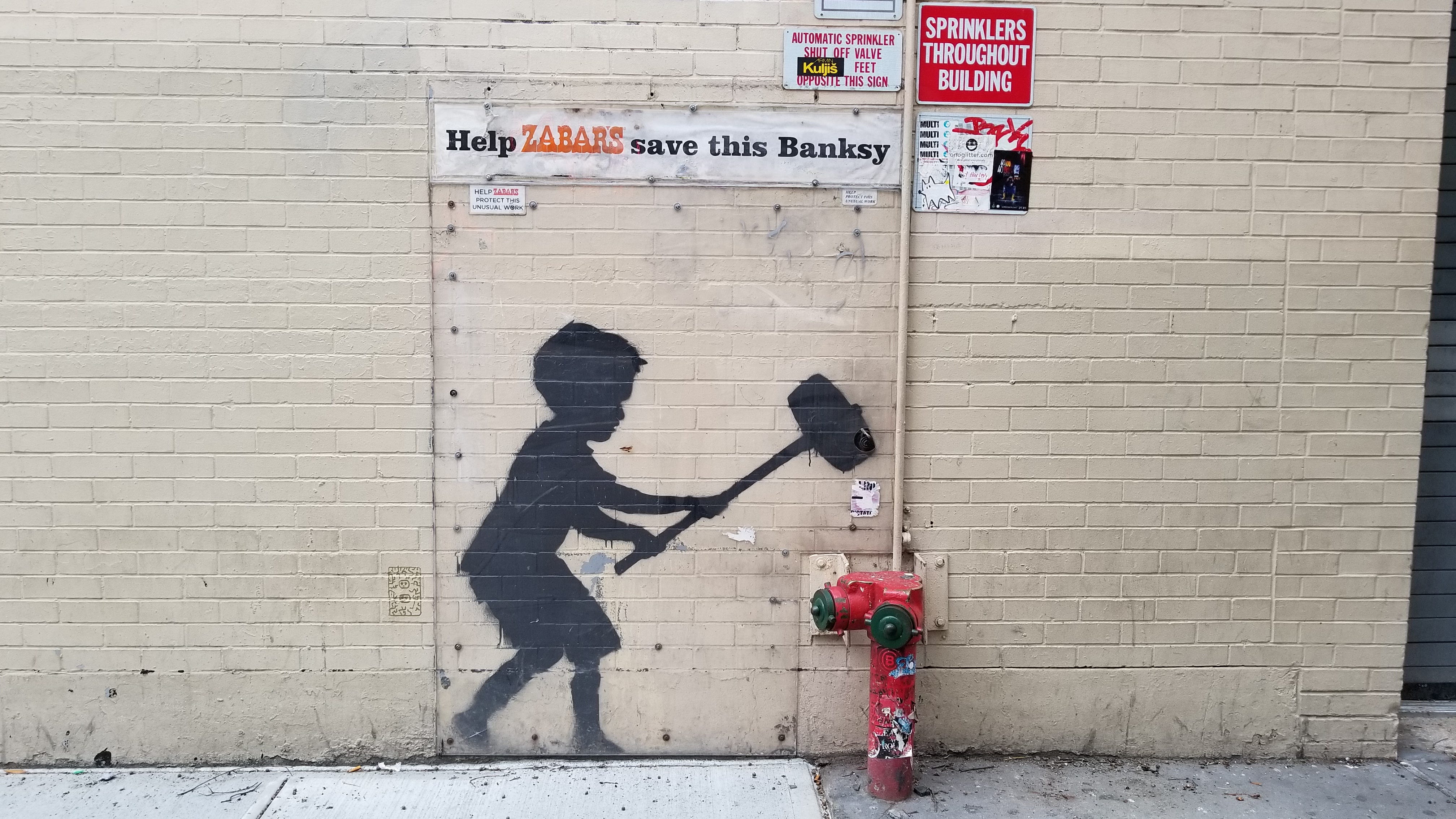 The Maybe True Story of How Zabar's Saved a Banksy | by Family
