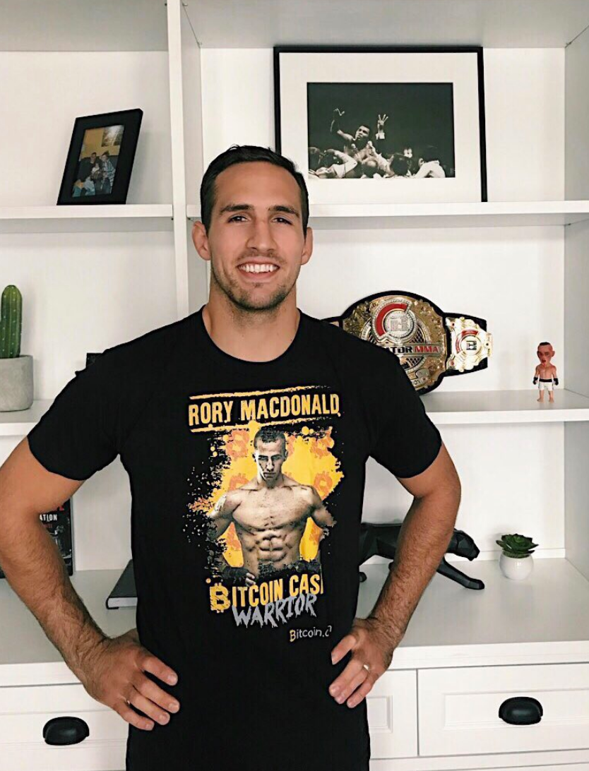 Bellator Welterweight World Champion Rory MacDonald is Bringing Crypto to  MMA | by Mike Murphy | Instant Sponsor | Medium