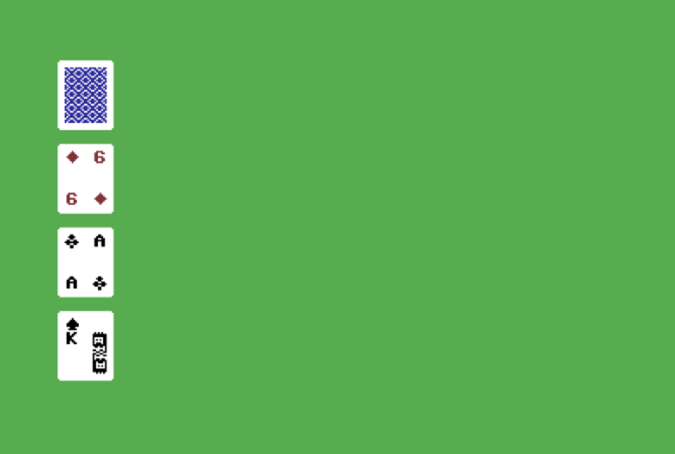 My C64 card game (Work in Progress)