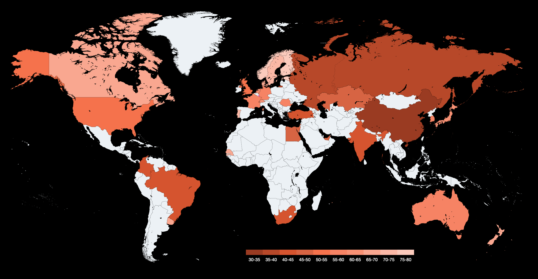 Thoughts About the AI Readiness Index From 2019 to 2020 | by Alex