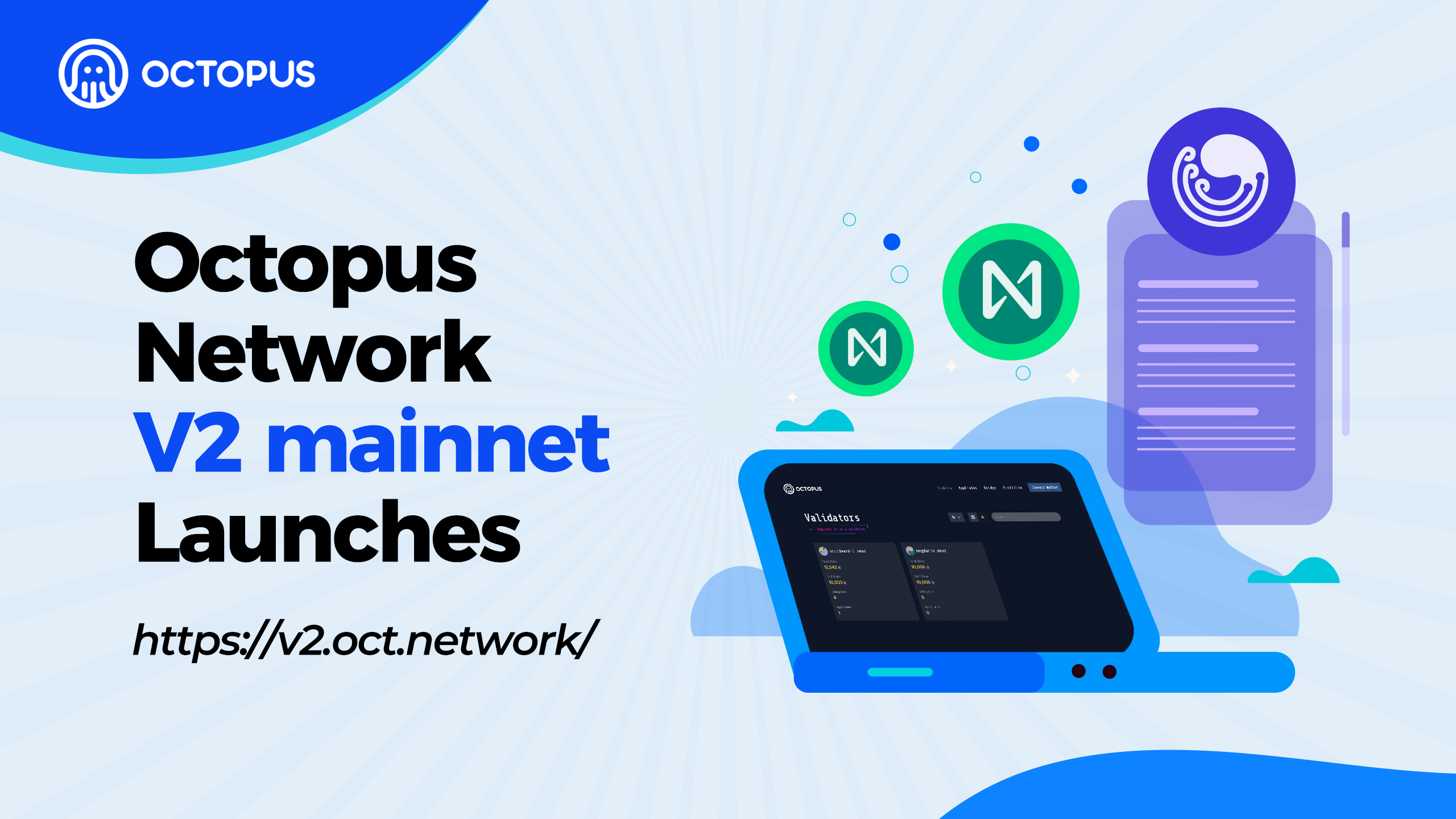 Octopus 2.0 Launch. The value capture mechanism for $OCT… | by MiX | Omnity  Network | Medium