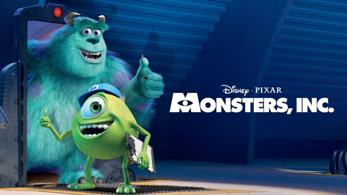 Monsters, Inc.  Breaking Traditions, Upholding Traditions | by Siarra  Brielle Bazler | BEST MOVIES | Medium
